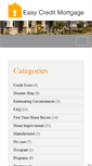 Mobile Screenshot of easycreditmortgage.com
